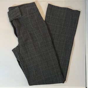 Tribella Black and Grey Plaid Trousers